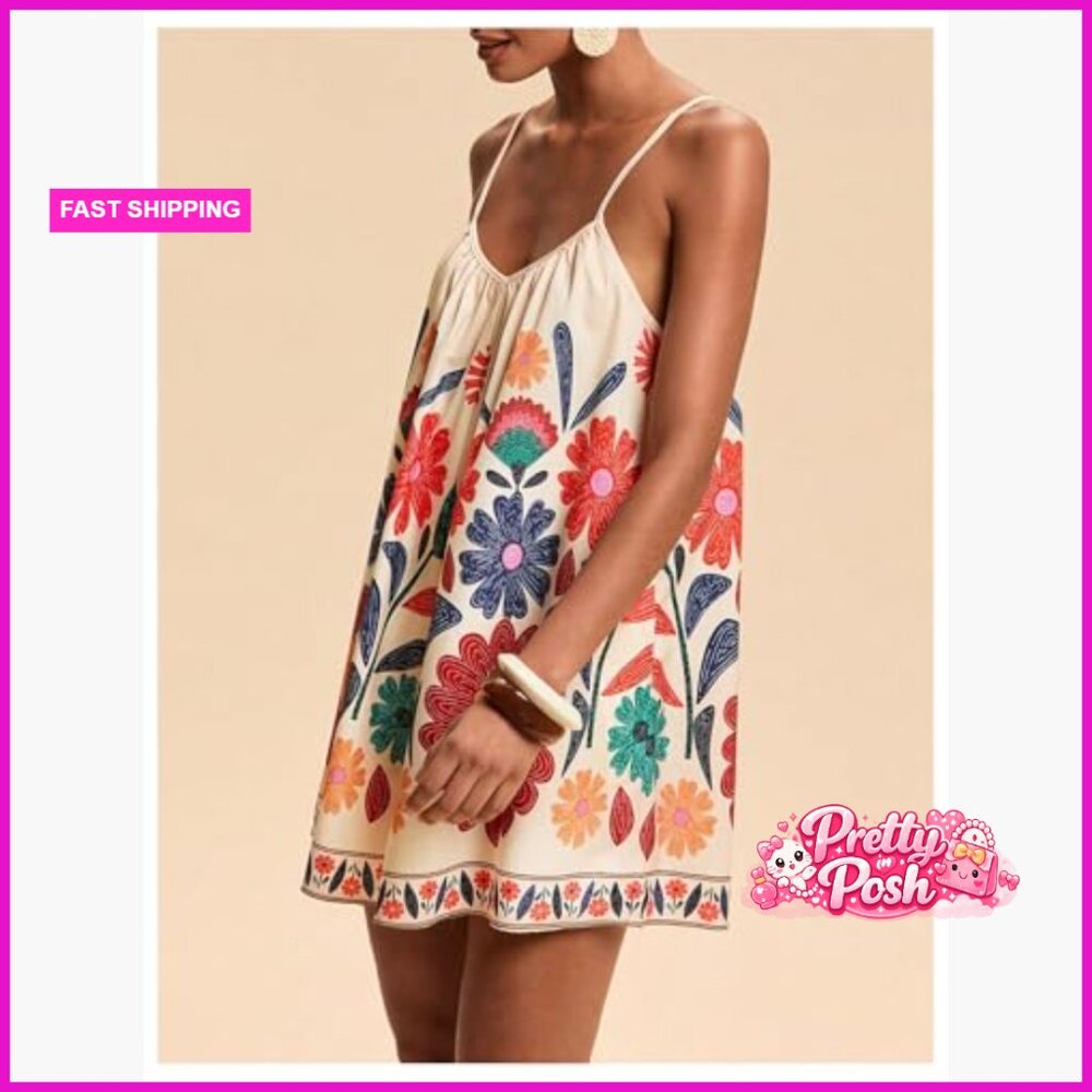 Polyester Blend Backless Romper With Wide Leg And… - image 3